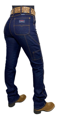Calça Jeans Carpinteira Feminina Arizona Promocao