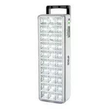 Lampara De Emergencia 30 Led Tecnolab Recargable / Tecnocent Color Blanco