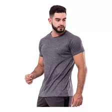 Camisa Camiseta Poliéster Masculina P/ Academia Exercícios