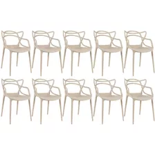 10 Cadeiras Allegra Cozinha Ana Maria Inmetro Colorida Cores Cor Da Estrutura Da Cadeira Nude