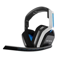 Audífono Gamer Astro A20 Wireless Ps4/ps5 White Blue Color Blanco