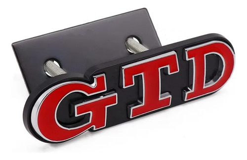 3d Metal Gtd Logo Sticker Para Vw Vw Golf 2 4 5 Mk2 Mk3 Mk4 Foto 5