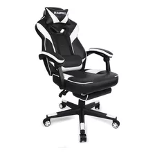 Headmall Gaming Chair Con Reposapiés, Gamer Chair Con Soport