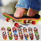 Mini Patineta De Skate Para Dedos Set Con Repuestos