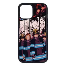 Funda Protector Case Para iPhone 12 Pro Max Fire Force Anime
