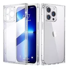 Funda Compatible Con iPhone 13 Pro Rectangular Transparente