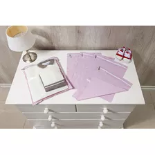 Kit 5 Saco Organizador Impermeável Rosa Casa Laura Enxovais