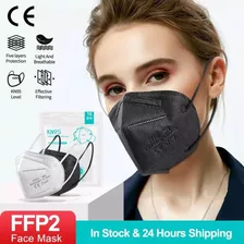 Kit 20 Máscaras Kn95 Proteção 5 Camada Respiratória Pff2 N95