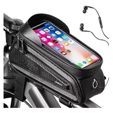 Bolsa Case Celular Bicicleta Mtb Touch Emborrachado 7,2''