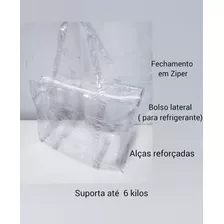 Bolsa Sacola Transparente Jumbo Presidio Ótima Qualidade!