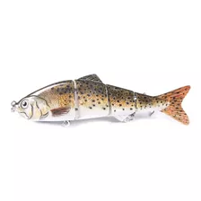 Señuelo De Pesca Trucha Y Salmón Minnow Articulado 12.5cm