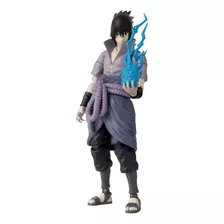 Boneco Colecionável Sasuke Uchiha Articulado + Acessórios