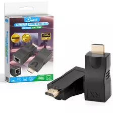 Extensor Hdmi 30metros Via 1 Cabo De Rede Rj45 Cat5e/6 Cobre