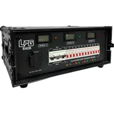 Rack Mainpower 24 Saidas Lpg Lcd, Caixa De Força, Modulo Ac