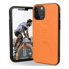 Funda De iPhone 12 Pro Max - Uag Civilian Naranja Antishock