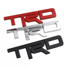 Emblema Trd Parrilla Para Toyota Tacoma Tundra Fj De Metal