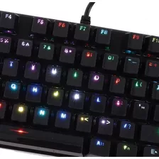 Teclado Mecânico Rgb Gamer Oex Phantom Tc700 Cor De Teclado Preto Idioma Português Brasil