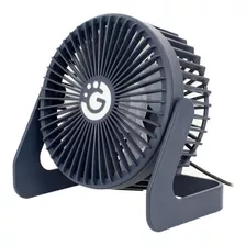 Ventilador De Escritorio Goldtech Usb 5 Aspas Silencioso Ero Cantidad De Aspas 3 Color De La Estructura Negro Color De Las Aspas Negro Diámetro 15 Cm Material De Las Aspas Plástico