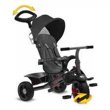 Triciclo Smart Comfort Reclinável Preto 1312 Bandeirante