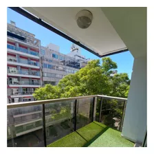 Alquiler Apartamento En Punta Carretas De 1 Dormitorio, Terraza, Calefacción, Piscina, Barbacoa