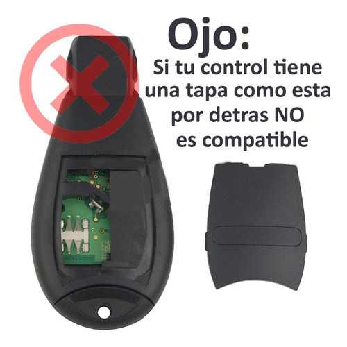 Carcasa Llave Control Chrysler 300 Magnum Charger Challenger Foto 4