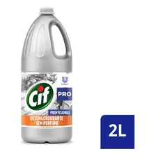 Limpador Desengordurante Profissional Sem Perfume 2l Cif