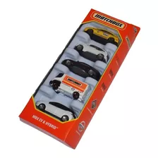 Matchbox Set De 5 Vehiculos Mbx Ev And Hybrid Metal