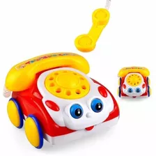 Teléfono Juguete Didáctico Sonido Bebe Niño Niña Infantil