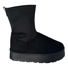 Botas Con Plataforma Y Chiporro Invierno