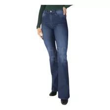 Pantalon Jean Oxford Elastizado Mujer Tiro Alto 06