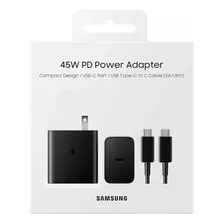 Samsung Cargador De Pared 45watts Para Galaxy S22 Plus Ultra