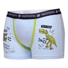 Boxer Elemento Varon Pack X12 Algodon Y Lycra