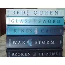 Red Queen. Rainha Vermelha. 5 Volumes. Bestselling. Coleção