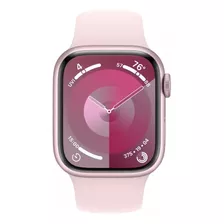 Apple watch Series9 Aluminio Rosa 45mm Correa Rosa   m/LG+c