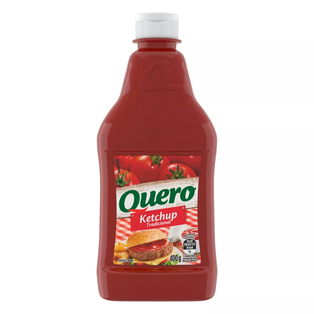 Ketchup Tradicional Quero Squeeze 400g