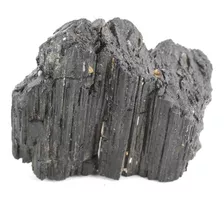Pedra Turmalina Negra Bruta Peça Unica Grande 1kg Natural