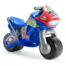 Montable Moto Corre Pasillos Twin Avengers Injusa Color Azul Marino