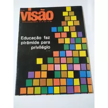 Revista Visão 16 Reforma Na Educação Ambilhar Cacilda B 1966