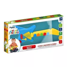 Brinquedo Guitarra Musical Infantil Bebê Com Luz Promoção