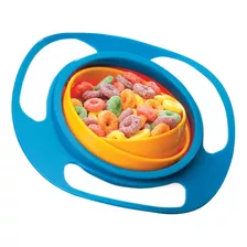 Gyro Bowl Bebés Snacks Tazón Anti 360 Caídas Derrames Niños