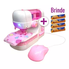 Brinquedo Educativo Mini Ateliê Máquina De Costura Infantil 