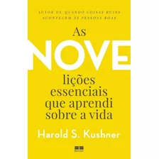 Livro As Nove Lições Essenciais Que Aprendi Sobre A Vida