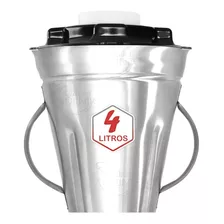 Copo 4 L P/ Liquidificador Cg Alta Rotação Industrial Inox