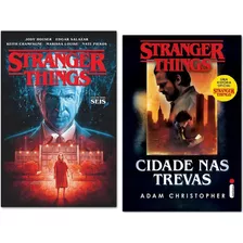 Livro Stranger Things Vol. 2 - Seis+ Cidade Nas Trevas Frete