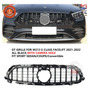 All Black Gt Front Bumper Grille For Mercedes Benz W213  Td1