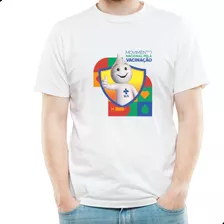 Camiseta Zé Gotinha Sus Campanha Vacinação Criança E Adulto