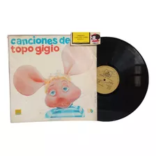 Lp - Acetato - Canciones Del Topo Gigio - Zeida - 1987