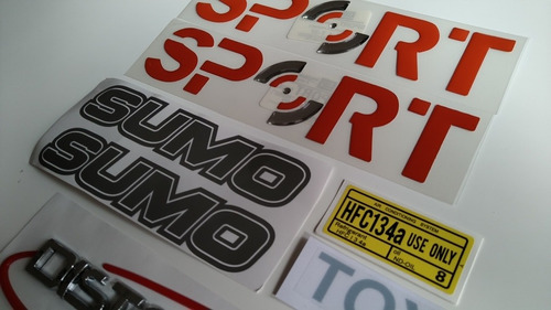 Toyota Prado Sumo Sport Emblemas Y Calcomanas  Foto 2