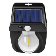 Lámpara Led De Pared Solar Con Sensor De Movimiento Exterior