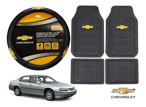 Tapetes 4pz Chevrolet + Cubrevolante Impala 2014 A 2019